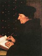 Hans Holbein Erasmus oil on canvas